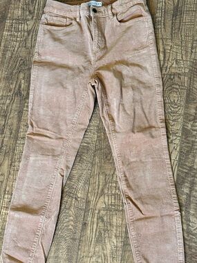 LOFT Orange/Tan Corduroy Pants